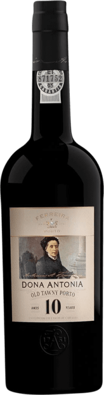 37,95 € | Крепленое вино Sogrape Ferreira Dona Antónia Tawny I.G. Porto порто Португалия Nebbiolo, Touriga Franca, Tinta Roriz, Tinta Amarela 10 Лет 75 cl