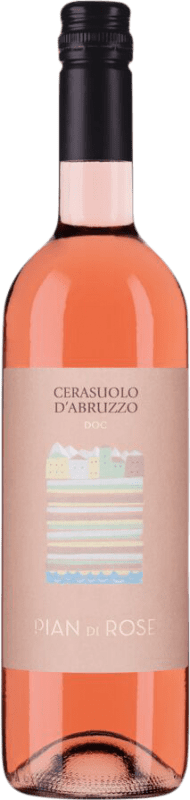 11,95 € Spedizione Gratuita | Vino Rosato Tenute Spinelli Rue di Piane D.O.C. Cerasuolo d'Abruzzo