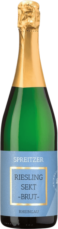 Kostenloser Versand | Weißer Sekt Spreitzer Sekt Brut Q.b.A. Rheingau Rheingau Deutschland Riesling 75 cl