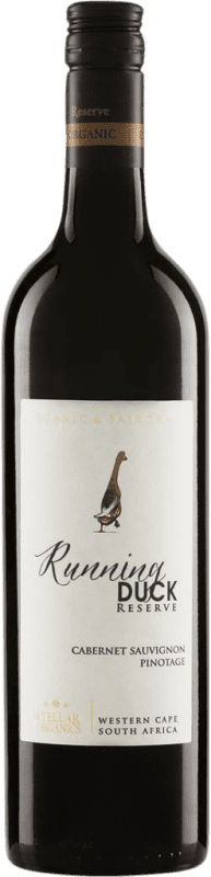 Free Shipping | Red wine Stellar Organics Running Duck Cabernet Sauvignon Pinotage Reserve W.O. Western Cape Western Cape South Coast South Africa Cabernet Sauvignon, Nebbiolo 75 cl