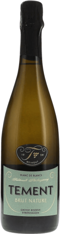 送料無料 | 白スパークリングワイン Tement Morillon Blanc de Blancs Sekt ブルットの自然 予約 D.A.C. Südsteiermark Estiria オーストリア Chardonnay 75 cl