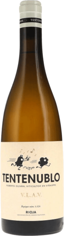 18,95 € | White wine Tentenublo VLAV Blanco D.O.Ca. Rioja The Rioja Spain Grenache, Viura, Malvasía 75 cl