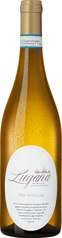 Envoi gratuit | Vin Blanc Tre Sorelle D.O.C. Lugana Lombardia Italie Trebbiano 75 cl