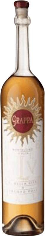 52,95 € Envio grátis | Aguardente Grappa Luce della Vite Invecchiata im Barrique Gereift Garrafa Medium 50 cl