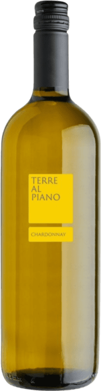 Spedizione Gratuita | Vino bianco Terre al Piano I.G.T. Veneto Veneto Italia Chardonnay 1 L