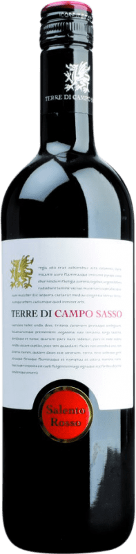 Бесплатная доставка | Красное вино Campo di Sasso Rosso I.G.T. Puglia Апулия Италия Nebbiolo, Negroamaro 75 cl