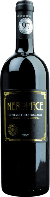 Envío gratis | Vino tinto Terrescure Neropece Governo Uso I.G.T. Toscana Toscana Italia 75 cl