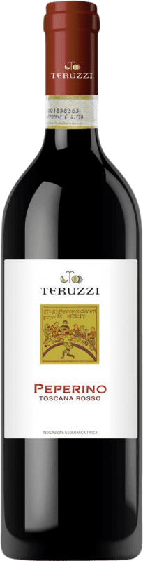 Free Shipping | Red wine Teruzzi & Puthod Peperino I.G.T. Toscana Tuscany Italy Sangiovese 75 cl