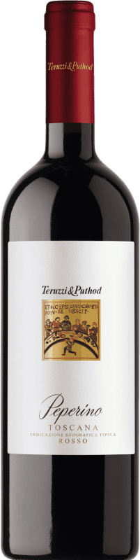 Бесплатная доставка | Красное вино Teruzzi & Puthod Peperino I.G.T. Toscana Тоскана Италия Sangiovese 75 cl