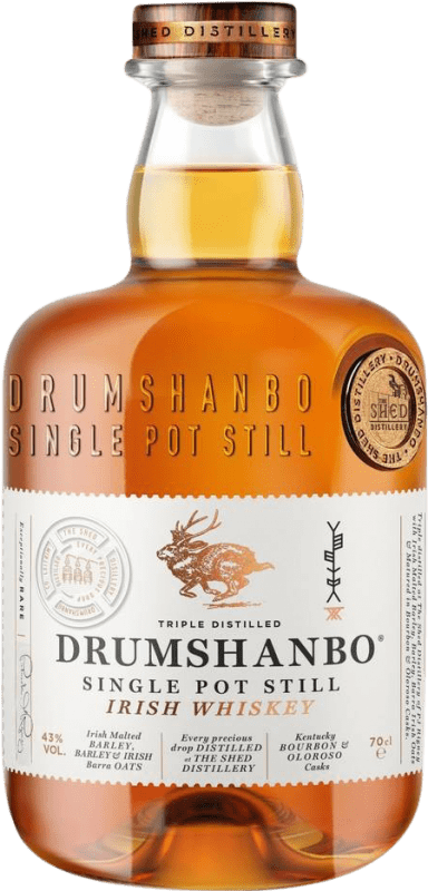 Envoi gratuit | Liqueurs Drumshanbo Single Pot Still Irlande 70 cl