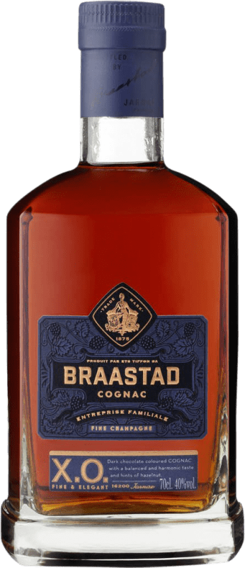 Бесплатная доставка | Коньяк Tiffon Braastad XO A.O.C. Cognac Норвегия 70 cl