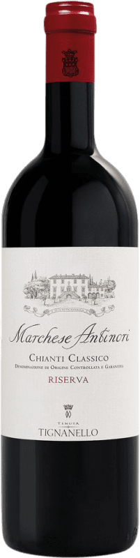 243,95 € | Red wine Antinori Tignanello Marchese Antinori Reserve D.O.C.G. Chianti Classico Italy Cabernet Sauvignon, Sangiovese Jéroboam Bottle-Double Magnum 3 L