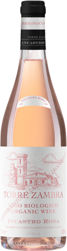 Free Shipping | Rosé wine Torre Zambra Madia Incastro Rosa I.G.T. Terre di Chieti Italy Montepulciano, Primitivo, Nebbiolo 75 cl