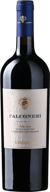 Бесплатная доставка | Красное вино Uggiano Falconeri I.G.T. Toscana Тоскана Италия Cabernet Sauvignon, Nebbiolo 75 cl