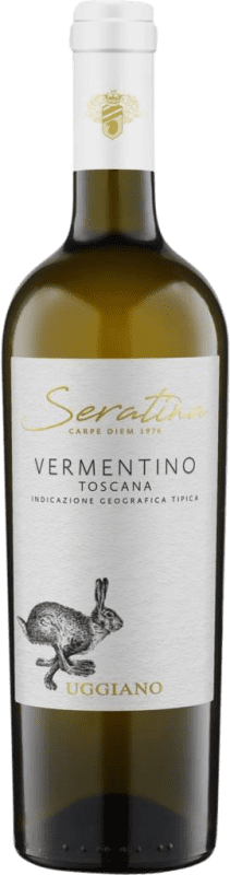 Бесплатная доставка | Белое вино Uggiano Seratina I.G.T. Toscana Тоскана Италия Vermentino 75 cl