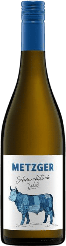 17,95 € Envio grátis | Vinho Branco Uli Metzger Schmuckstück Q.b.A. Pfälz