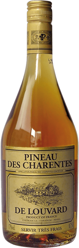 Бесплатная доставка | Коньяк Unicognac Louvard Blanc A.O.C. Pineau des Charentes Франция 75 cl