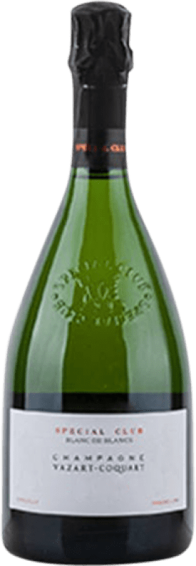 111,95 € Бесплатная доставка | Белое игристое Vazart Coquart Spécial Club Chouilly Grand Cru Blanc de Blancs Экстра-Брут A.O.C. Champagne