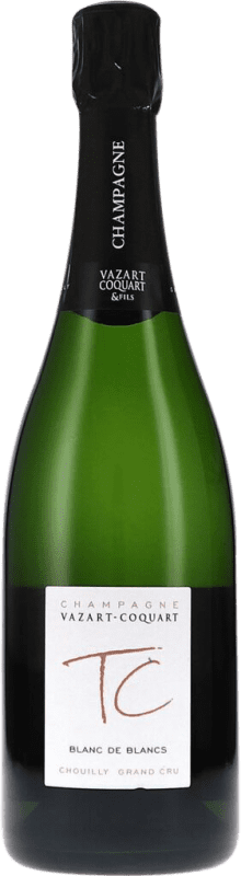 137,95 € Бесплатная доставка | Белое игристое Vazart Coquart TC Blanc de Blancs Chouilly Grand Cru Экстра-Брут A.O.C. Champagne