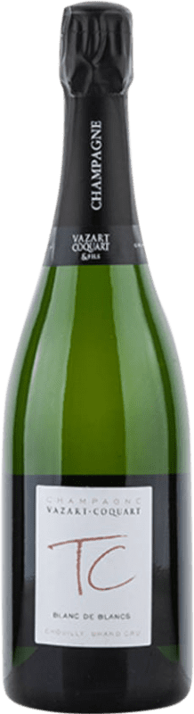 Free Shipping | White sparkling Vazart Coquart TC Blanc de Blancs Chouilly Grand Cru Extra Brut A.O.C. Champagne Champagne France Chardonnay 75 cl