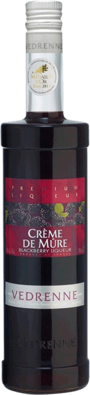 Envío gratis | Crema de Licor Védrenne Murelle Crème de Mure A.O.C. Nuits-Saint-Georges Borgoña Francia 70 cl