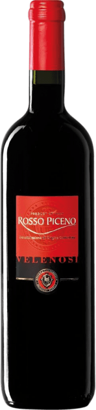 Бесплатная доставка | Красное вино Velenosi D.O.C. Rosso Piceno Marcas Италия Montepulciano, Nebbiolo 75 cl