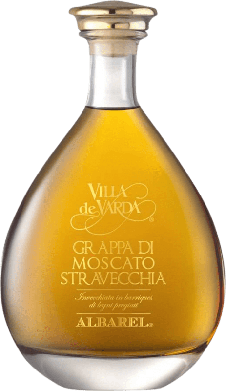 Envio grátis | Aguardente Grappa Villa de Varda Stravecchia Reserva Itália Mascate 70 cl