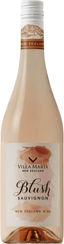 Бесплатная доставка | Розовое вино Villa Maria Blush I.G. Marlborough Марлборо Новая Зеландия Merlot, Sauvignon White 75 cl