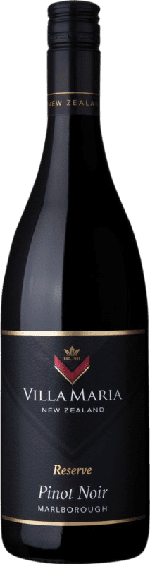 Envoi gratuit | Vin rouge Villa Maria Réserve I.G. Marlborough Marlborough Nouvelle-Zélande Pinot Noir 75 cl