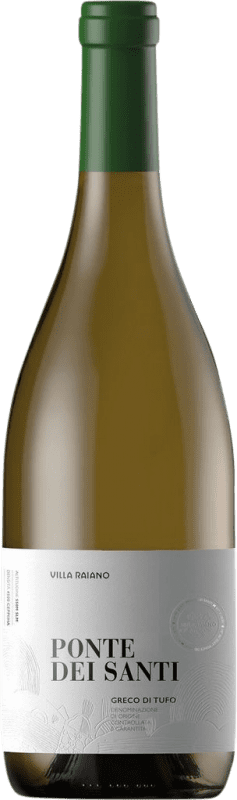 免费送货 | 白酒 Villa Raiano Ponte dei Santi D.O.C.G. Greco di Tufo  意大利 Greco 75 cl