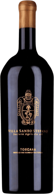 免费送货 | 红酒 Villa Santo Stefano I.G.T. Toscana 托斯卡纳 意大利 Cabernet Franc 瓶子 Magnum 1,5 L