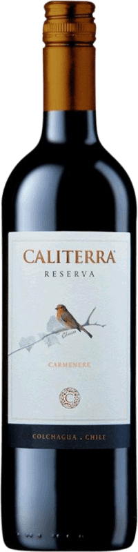 Envio grátis | Vinho Tinto Viña Caliterra Reserva I.G. Valle de Colchagua Vale de Colchagua Chile Carmenère 75 cl