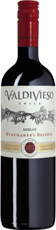 送料無料 | 赤ワイン Valdivieso 予約 D.O. Valle de Curicó Valle de Curicó チリ Merlot 75 cl