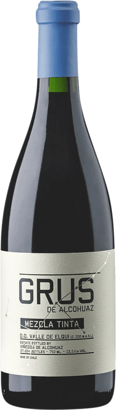 免费送货 | 红酒 Alcohuaz Grus Mezcla Tinta D.O. Valle de Elqui 智利 Syrah, Grenache, Petit Verdot, Touriga Nacional, Petite Syrah 75 cl