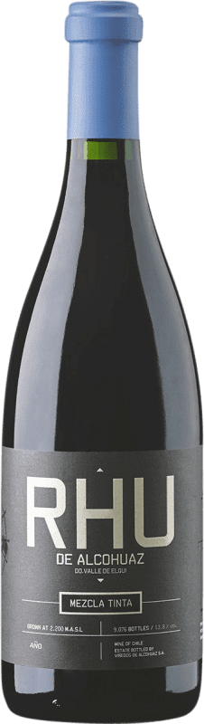 Envío gratis | Vino tinto Alcohuaz Rhu Mezcla Tinta D.O. Valle de Elqui Chile Syrah, Garnacha, Nebbiolo 75 cl