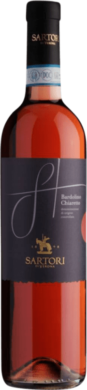 6,95 € Spedizione Gratuita | Vino rosato Vinicola Sartori Chiaretto D.O.C. Bardolino