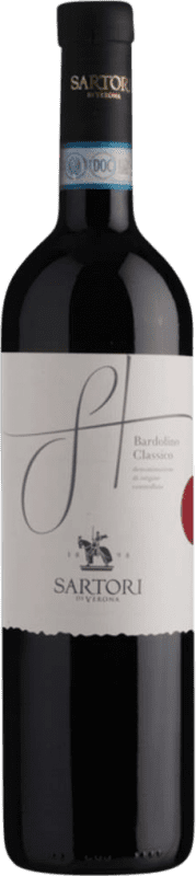 6,95 € | Red wine Vinicola Sartori Classico D.O.C. Bardolino Venecia Italy Merlot, Nebbiolo, Corvina, Molinara 75 cl