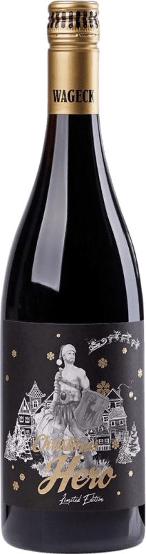 Free Shipping | Red wine Wageck Christmas Hero Dry Q.b.A. Pfälz Pfälz Germany Merlot, Pinot Black, Cabernet, Portugieser 75 cl