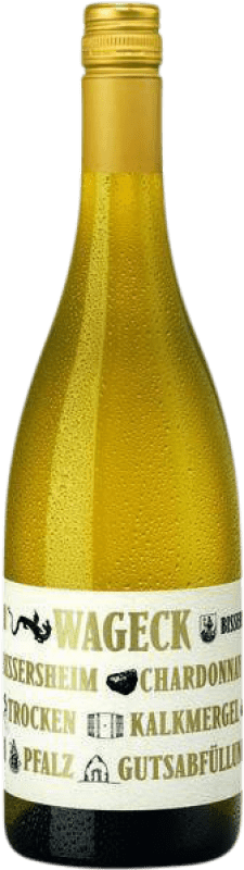 Envio grátis | Vinho branco Wageck Q.b.A. Pfälz Pfälz Alemanha Chardonnay 75 cl