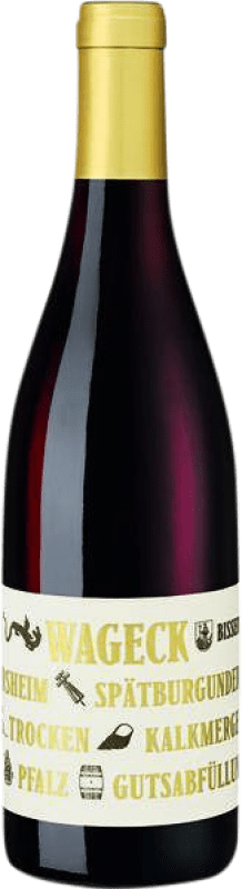 Free Shipping | Red wine Wageck Q.b.A. Pfälz Pfälz Germany Pinot Black 75 cl