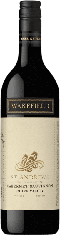 Free Shipping | Red wine Wakefield St Andrews Clare Valley Australia Cabernet Sauvignon 75 cl