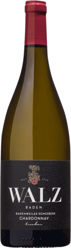 Бесплатная доставка | Белое вино Walz Römerberg сухой I.G. Baden Baden Германия Chardonnay 75 cl