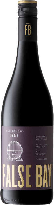 Free Shipping | Red wine Waterkloof False Bay Old School I.G. Stellenbosch Stellenbosch South Africa Syrah 75 cl