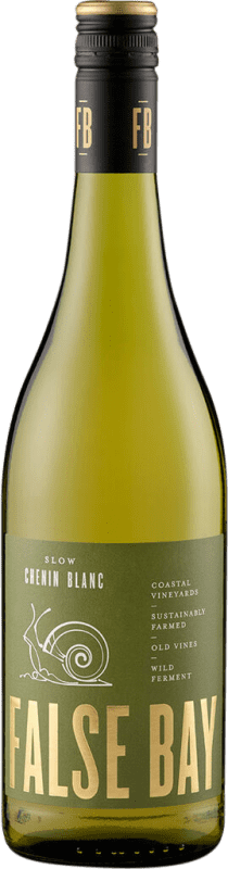 Envío gratis | Vino blanco Waterkloof False Bay Slow I.G. Stellenbosch Stellenbosch Sudáfrica Chenin Blanco 75 cl