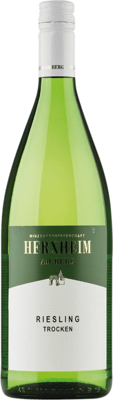 送料無料 | 白ワイン Herxheim am Berg Kobnert ドライ Q.b.A. Pfälz Pfälz ドイツ Riesling 1 L