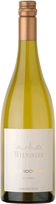 Бесплатная доставка | Белое вино Wieninger Classic D.A.C. Wien Viena Австрия Chardonnay 75 cl