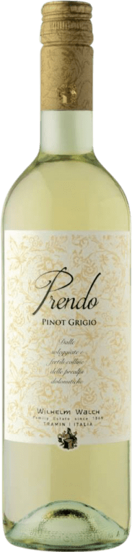 Envoi gratuit | Vin blanc Wilhelm Walch Prendo I.G.T. Vigneti delle Dolomiti Tirol del Sur Italie Pinot Gris 75 cl