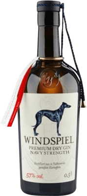 Бесплатная доставка | Джин Windspiel Premium Navy Strength Dry Gin Германия бутылка Medium 50 cl