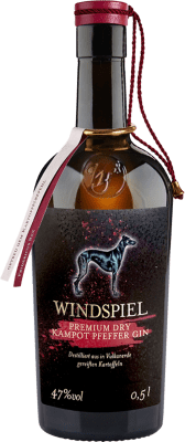 Бесплатная доставка | Джин Windspiel Premium Kampot Pfeffer London Dry Gin Германия бутылка Medium 50 cl