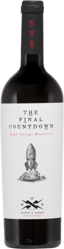 Free Shipping | Red wine Wines N' Roses The Final Countdown Tinto D.O. Valencia Valencian Community Spain Monastrell 75 cl